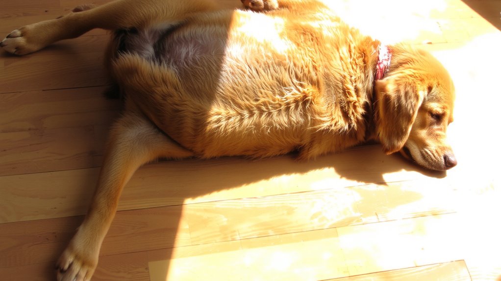 trusting cooling belly exposure