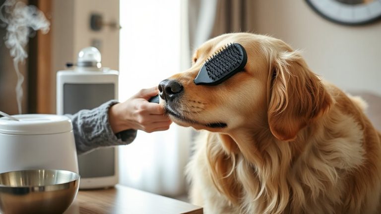 use anti static grooming tools
