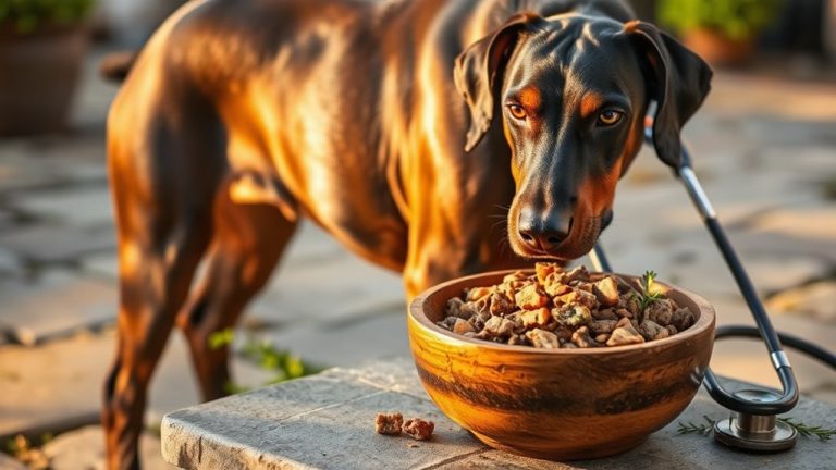 vet approved doberman dog food