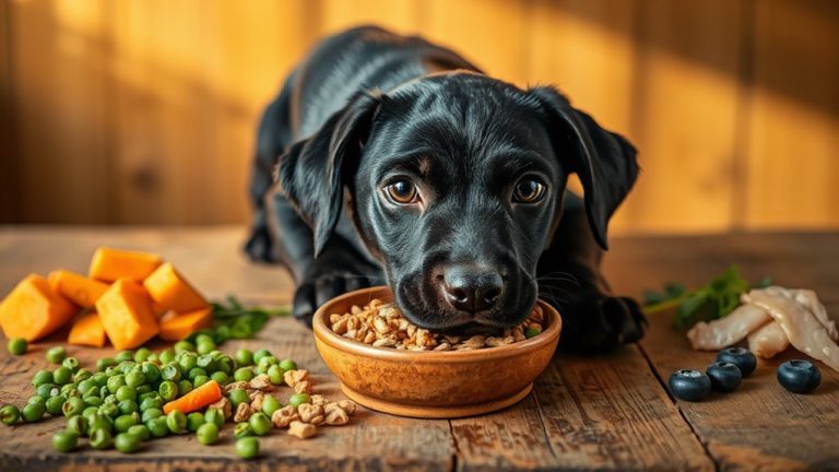vet approved dog food for lab puppies