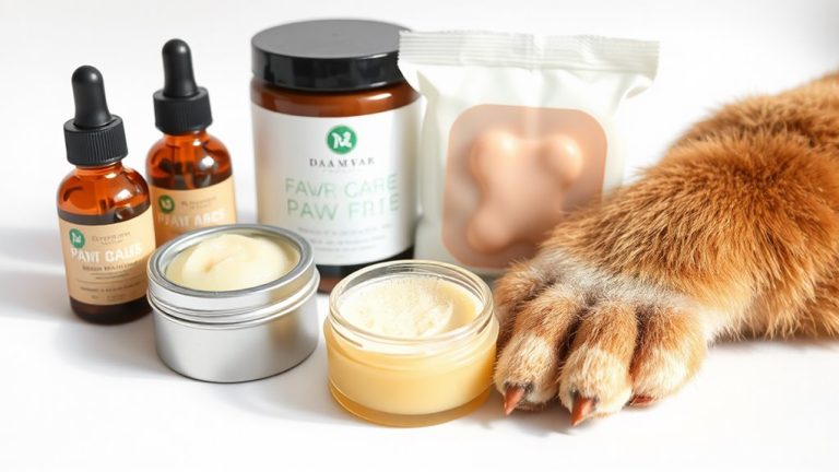 vet recommended pet paw care