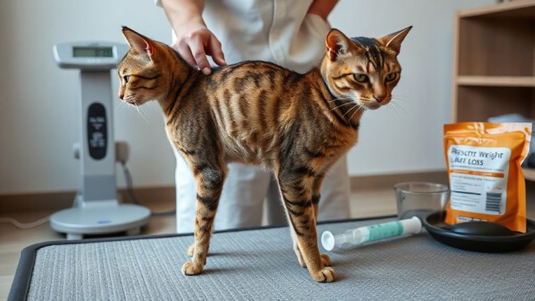 veterinary supervision ensures safe feline weight loss