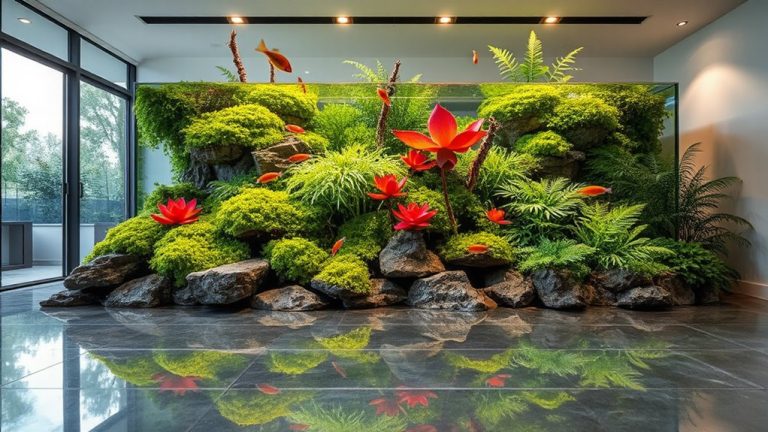 vibrant aquatic living spaces