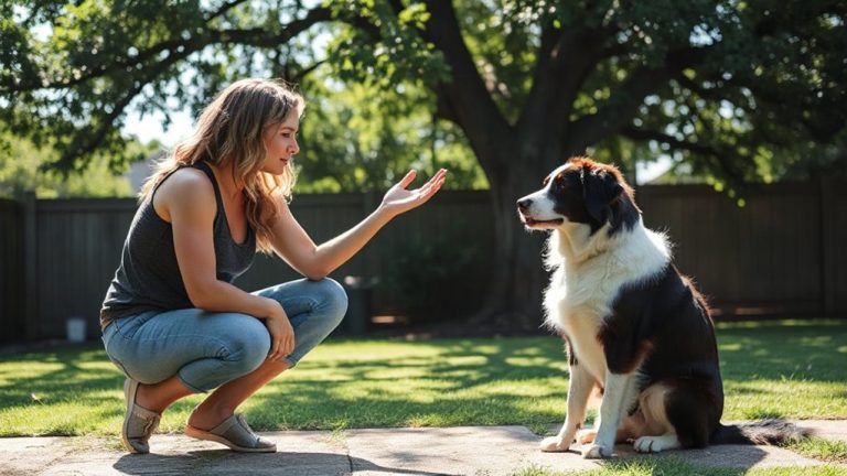 visual signals for deaf dogs