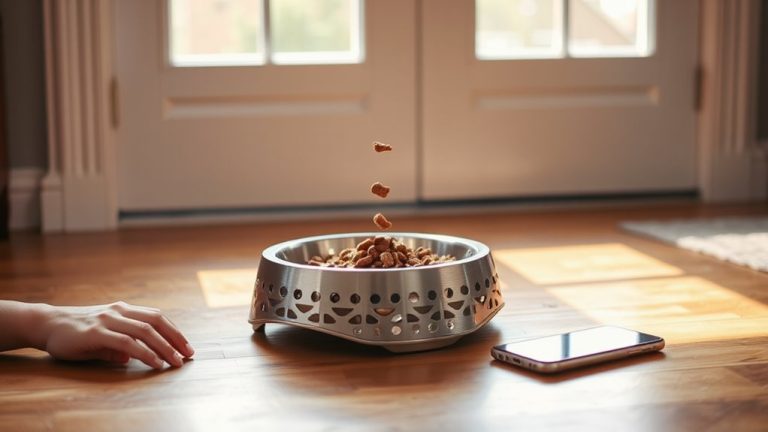 voice controlled pet feeders hands free