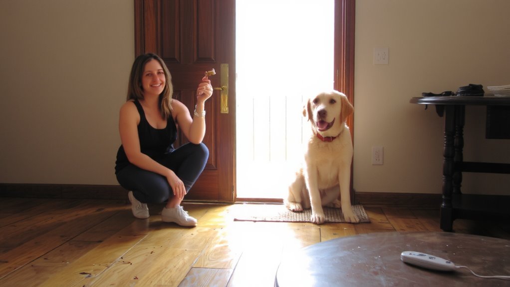 wait cue with treats