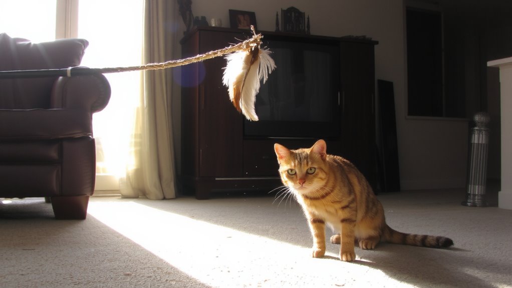 wand toys mimic prey motion