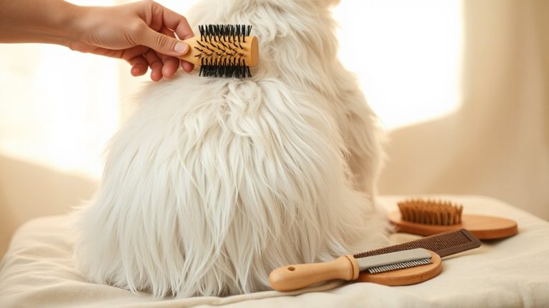 westie grooming brushes