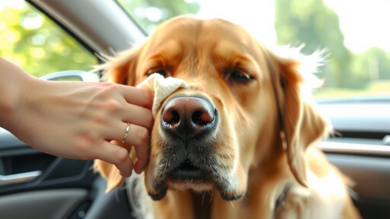 wipe face after ride
